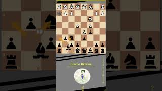 Benoni Defense Traps  Mistakes amp CHECKMATE  📺🔥♛ learnchesstrapin30seconds [upl. by Odrawde716]