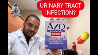 Does Azo Treat Urinary Tract Infection UTI Phenazopyridine  How to Manage a UTI with OTC Meds [upl. by Lehcsreh]