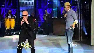 Pitbull Y Sensato Del Patio  En Pa Lante Con Cristina 2011 [upl. by Helsie803]