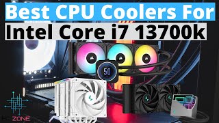 THE BEST COOLERS FOR INTEL CORE I7 13700K TOP 3 [upl. by Cooley]