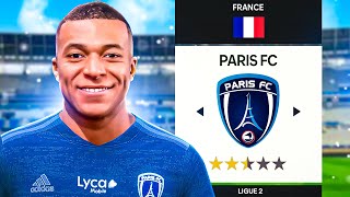 I Rebuilt Paris FC With PSG Players ONLY [upl. by Willcox588]