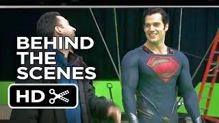 Man Of Steel Behind The Scenes  Stunts 2013  Superman Movie HD [upl. by Oidualc]