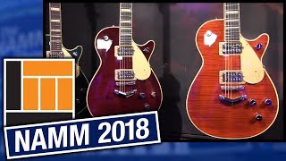 LampM  NAMM 2018 Gretsch Guitars [upl. by Ausoj]