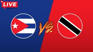 Trinidad vs Cuba CONCAF Live match Nations League [upl. by Handy835]