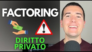 COSE IL FACTORING 💸 ⚠️  Diritto Privato in 3 minuti [upl. by Lais]