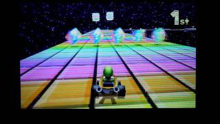 Mario Kart 7  Retro Rainbow Road SNES [upl. by Kial]