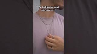 Best men’s jewelry silver necklaces bracelets amp rings [upl. by Htinek]