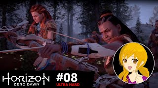 【女性実況】＃08 Horizon Zero Dawn：オーバーライドしたウォッチャーさんが期待したより働いてくれず、そんなことある？ってなりましたｗ [upl. by Seel730]