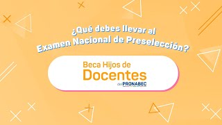 Beca Hijos de Docentes 2023 ¿qué llevar al ENP [upl. by Sallee899]