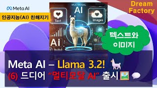 인공지능 친해지기 Meta AI 6 Llama 32 🦙 멀티모달 AI의 시작– 텍스트와 이미지를 함께 탐험하기 🖼️💬 [upl. by Ttevy]