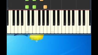 Billy Joel Goodnight Saigon Piano tutorial by Synthesia [upl. by Checani]