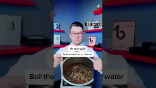 Hair regrow remedy at home It can regrow hair even at bald areas hairgrowthtreatment haircare [upl. by Enybor]