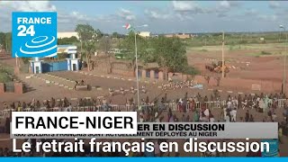 Retrait français du Niger en discussion  1 500 soldats français sont actuellement déployés [upl. by Ertemed]