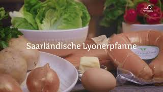 Saarländische Lyonerpfanne  Rezepte aus der Genuss Region Saarland [upl. by Namara]