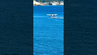 WATER PLANE TAKE OFF takeoff plane water aeroplane sea vancouver harbour portugal trending [upl. by Willock935]