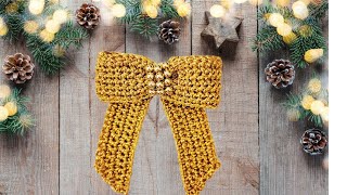 Nœud de Noël au crochet [upl. by Pendleton]