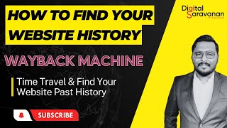 How to Find the Older Versions on Your Website Using Wayback Machine Internet Archives  DSS [upl. by Karleen]