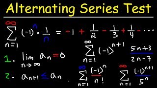 Alternating Series Test [upl. by Oribelle653]