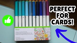 Is Cricut Ultimate Fine Point Pen Set Actually Good [upl. by Cattan663]