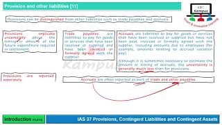 Lecture  CAF 5  Financial Accounting amp Reporting II  IAS 37  IFRIC 1 CF212 [upl. by Swithin]