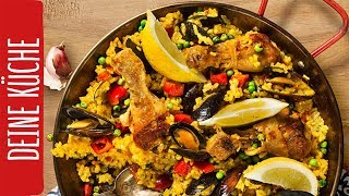 Klassische Paella Mixta  REWE Deine Küche [upl. by Sumner]