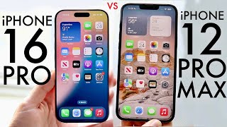 iPhone 16 Pro Vs iPhone 12 Pro Max Comparison Review [upl. by Morgana]