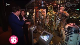 Inside The Powerhouse Museums Epic Star Wars Exhibition  Studio 10 [upl. by Kciwdahc692]