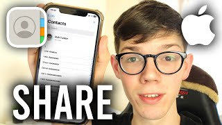 How To Share Contacts From iPhone To Another iPhone  Full Guide [upl. by Deni]