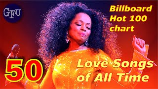 Top 50 Love Songs of All Time GreatsMusicCalendar [upl. by Shute]