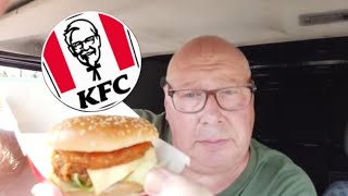 KFC NEW Buffalo Tower Burger [upl. by Atteniuq]