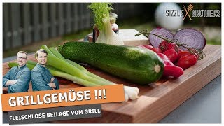 ❗Grillgemüse  Beilage vom Grill  Vegetarisch grillen❗ [upl. by Apeed955]