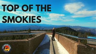 Hiking Clingmans Dome  Top of the Smokies  WINTER EDITION  Smoky Mountains National Park [upl. by Anyale]