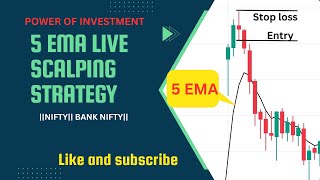 5 EMA LIVE SCALPING STREAMING strategy zero Hero trading banknifty nifty 28102024 shorts [upl. by Esined]