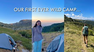 Wild camping in the Rila mountains  Van life Bulgaria [upl. by Ecyle]