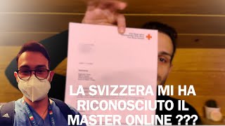 Infermieri Riconoscimento MASTER italiani in SVIZZERA e titolo di LAUREA [upl. by Grange]