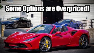 Breakdown of What The Options Cost on My New Ferrari [upl. by Imoyaba]