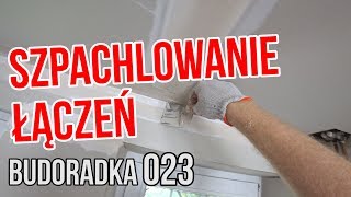 Spoinowanie łączeń oraz szpachlowanie płyt gipsowych [upl. by Erica]