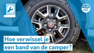 NKC TV  Hoe verwissel je een band van de camper [upl. by Livingstone]