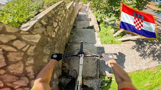 Freeride MTB amp Urban Mountainbike in Solta Kroatien [upl. by Dre]