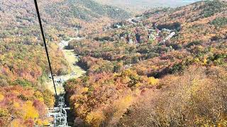 Scenic Chairlift Ride  Massanutten Resort [upl. by Annorah]