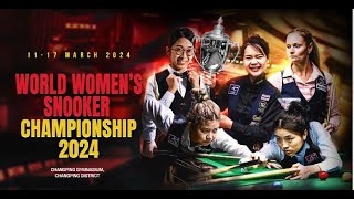 📍LIVE Mink Nutcharut vs Bai Yulu FINAL World Womens Snooker Championship 2024 score update Today [upl. by Deck]