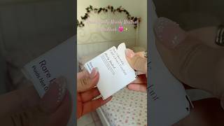 I love this blush Rare Beauty Nearly Neutral shade 😍 unboxing makeup rarebeauty rarebeautyblush [upl. by Hadleigh]