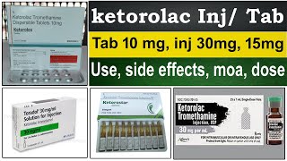 ketorolac injection in urdu tromethamine use in hindi ketorolac tablet 10 mg uses Side Effects [upl. by Notreve]