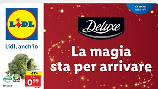 VOLANTINO LIDL dal 4 al 10 novembre 2024 anteprima [upl. by Lathrope637]