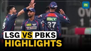 IPL 2024 Match 11 Highlights  LSG Beats Punjab Kings By 21 Runs [upl. by Connel347]