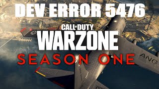 Warzone DEV ERROR 5476 kod hatasını Düzeltme  PC amp PS 4 amp PS 5 amp XBOX [upl. by Gaynor]