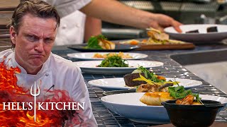 All Star Finalist Cook Up Their Finale Menus  Hells Kitchen [upl. by Atnom]