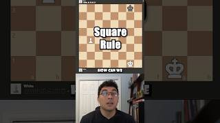 Square Rule chess endgame [upl. by Garihc]