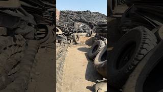 Old Tyre Recycling Ideas  Scrap Business recycle tyre [upl. by Camfort357]