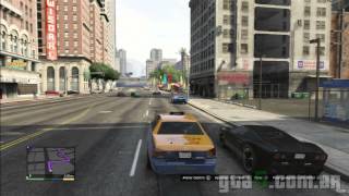 Como pegar Taxi no GTA V [upl. by Lebasiairam]